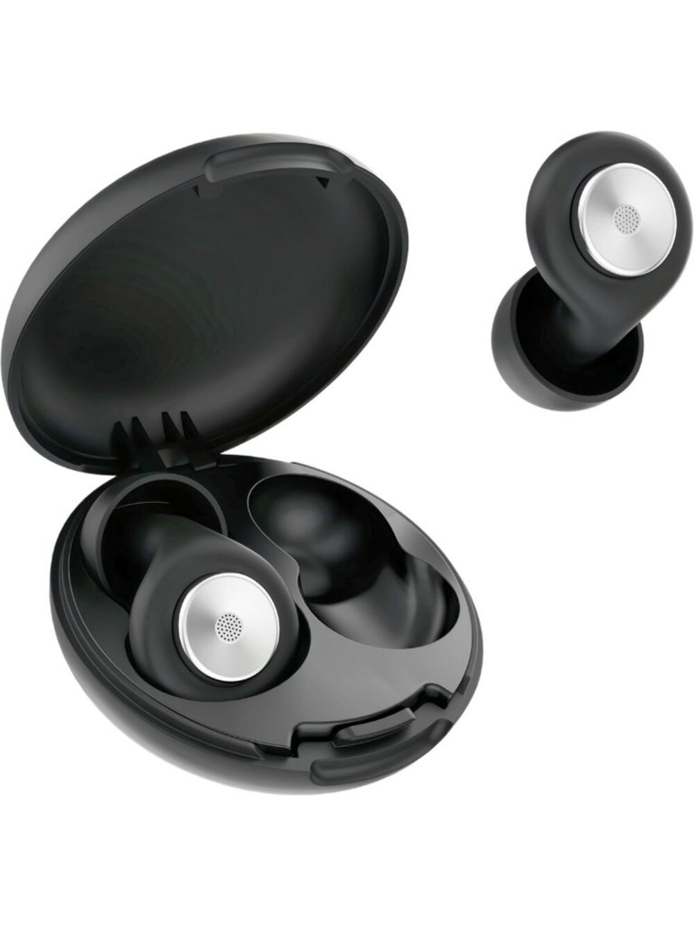 Noise Cancelling Ear Plugs for Sleeping, Soft Silicone, Reusable with Eartips